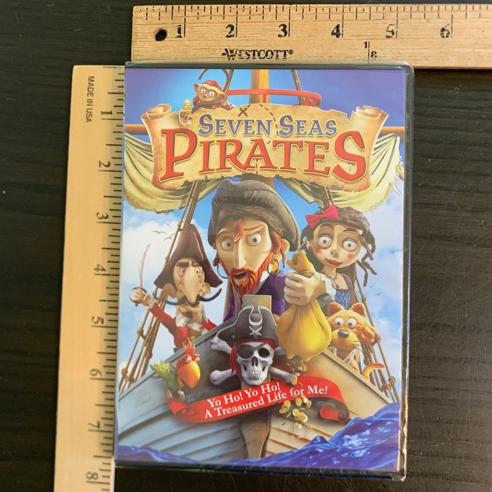 Seven Seas Pirates DVD 2012 Children Animation Viva Pictures New Sealed